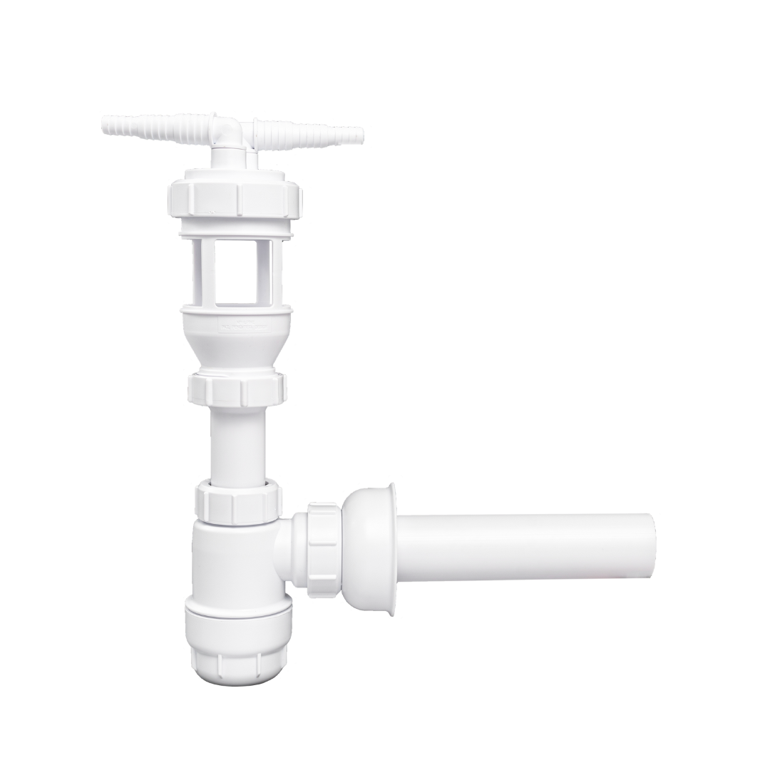 Afvalwaterset DN40 met luchtslot en sifon