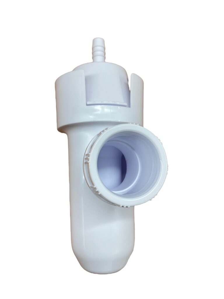 Luchtscheiding (Airgap) inclusief sifon – Voor waterontharders